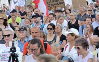 Manifestation contre les mesures COVID le 16 juin 2022 à Berne